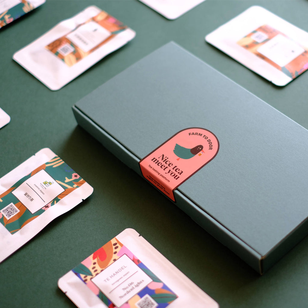 Nice Box l 8種類の茶葉詰め合わせ| 送料無料 Nice Tea Meet You お茶